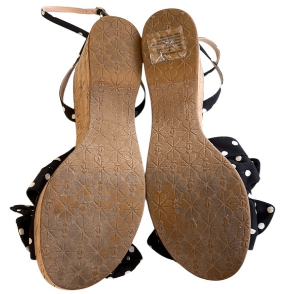 EUC Kate Spade Julep Platform Sandals Black
White Dot Size 10 - Picture 11 of 12